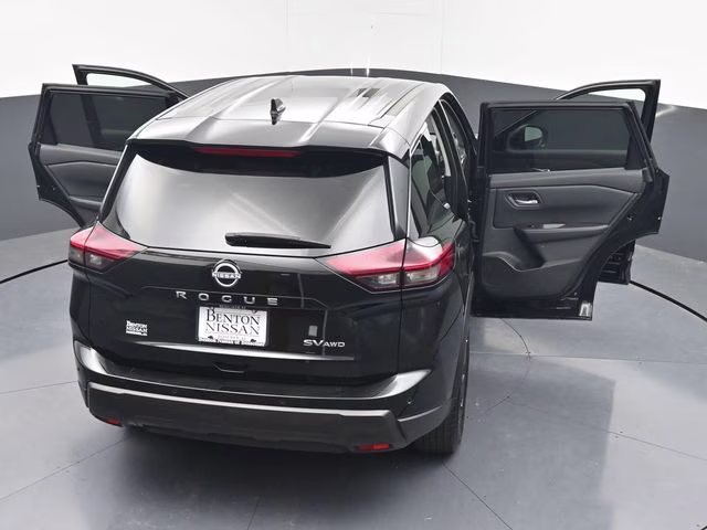 2024 Super Black Nissan Rogue SV AWD SUV