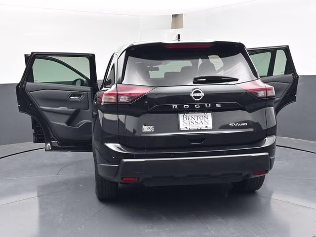 2024 Super Black Nissan Rogue SV AWD SUV