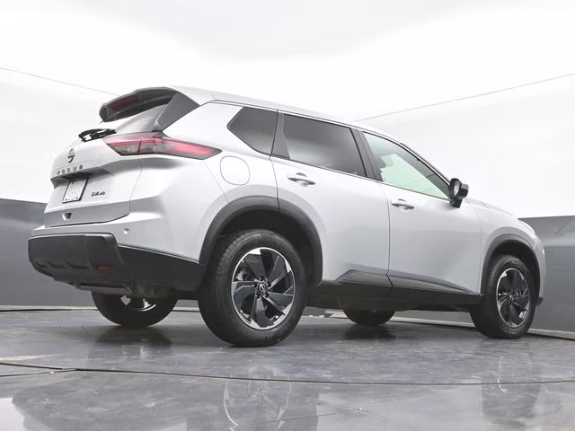 2024 Brilliant Silver Metallic Nissan Rogue SV AWD SUV