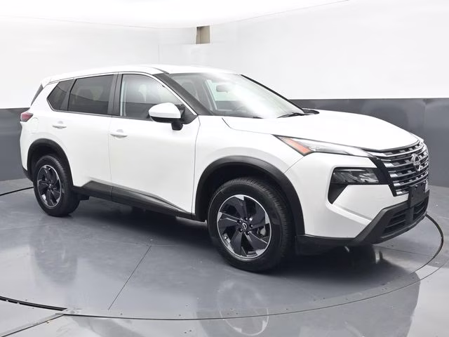 2024 Everest White Pearl Nissan Rogue SV AWD SUV