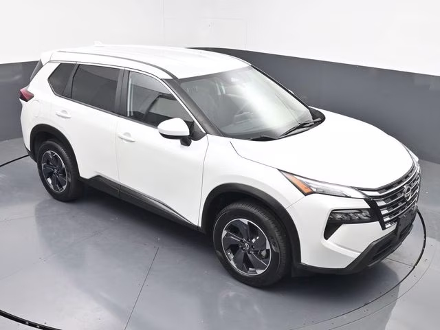 2024 Everest White Pearl Nissan Rogue SV AWD SUV