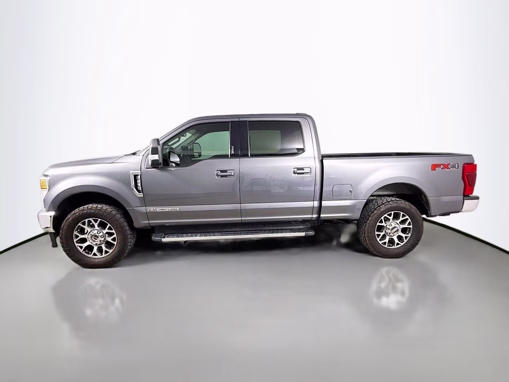 2021 Gray Metallic Ford Super Duty F-250 SRW Lariat 4X4 Truck