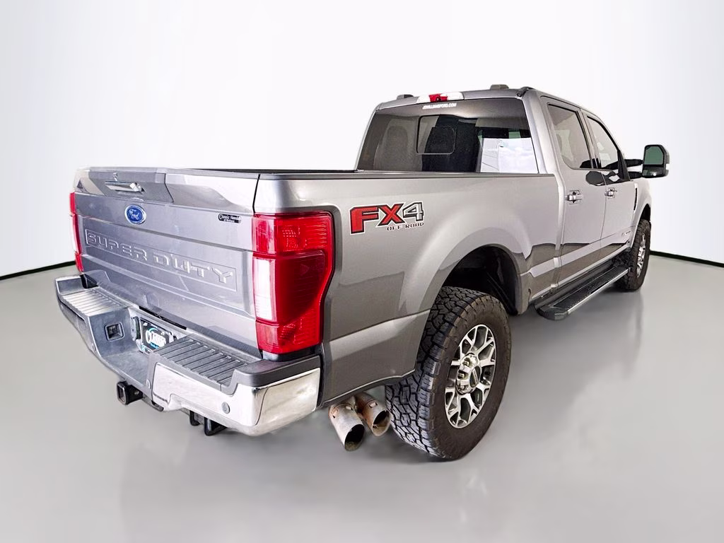 2021 Gray Metallic Ford Super Duty F-250 SRW Lariat 4X4 Truck