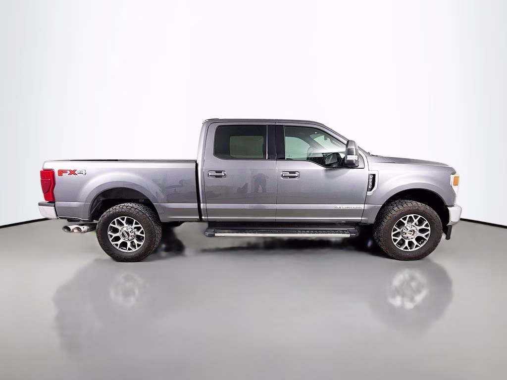 2021 Gray Metallic Ford Super Duty F-250 SRW Lariat 4X4 Truck