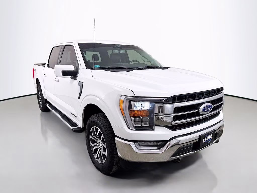2022 Oxford White Ford F-150 Lariat 4X4 Truck