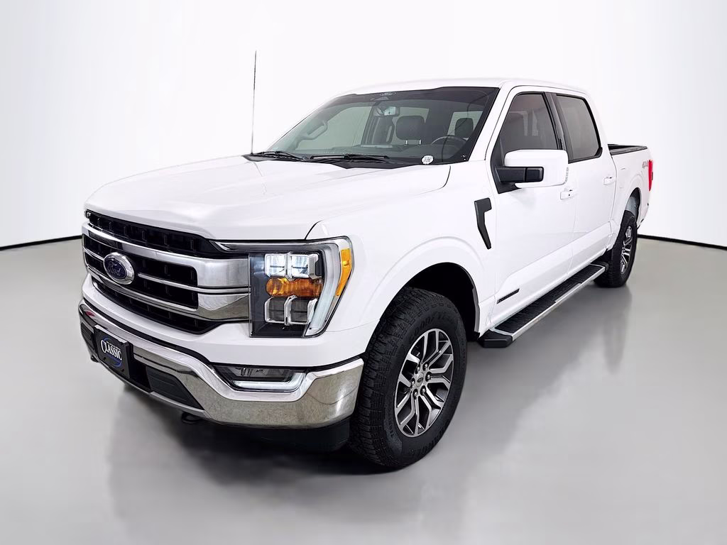2022 Oxford White Ford F-150 Lariat 4X4 Truck