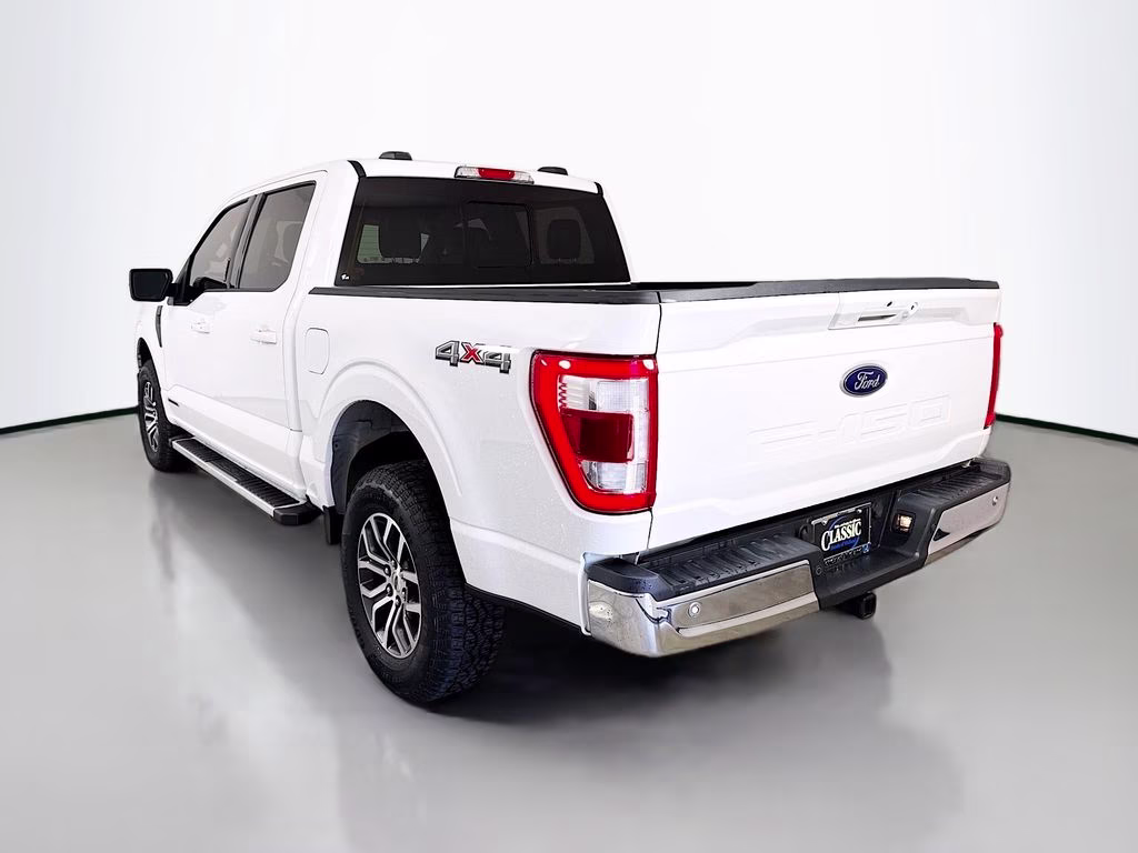 2022 Oxford White Ford F-150 Lariat 4X4 Truck