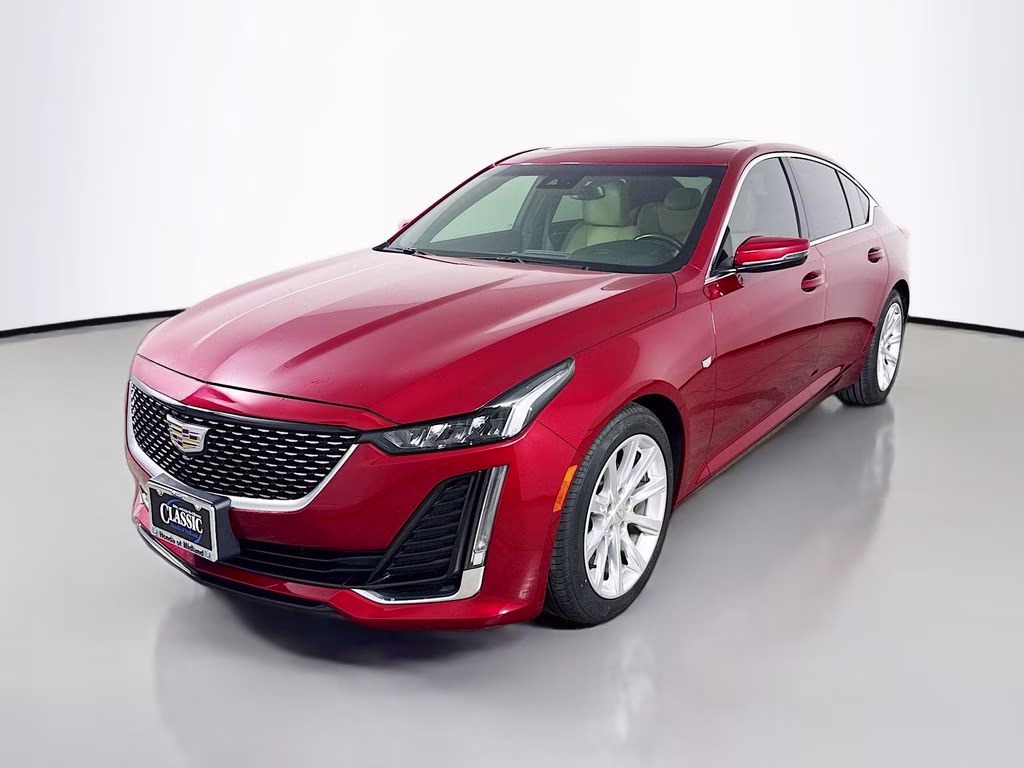 2020 Red Obsession Tintcoat Cadillac CT5 Luxury RWD Sedan