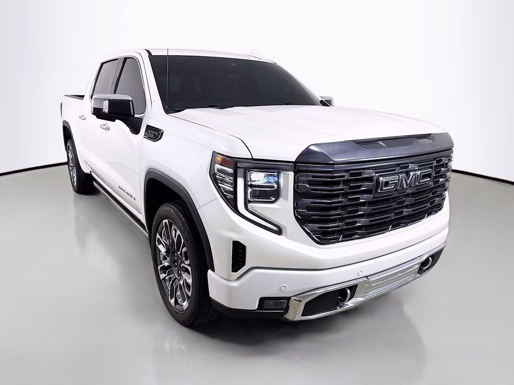 2023 White Frost Tricoat GMC Sierra 1500 Denali Ultimate 4X4 Truck