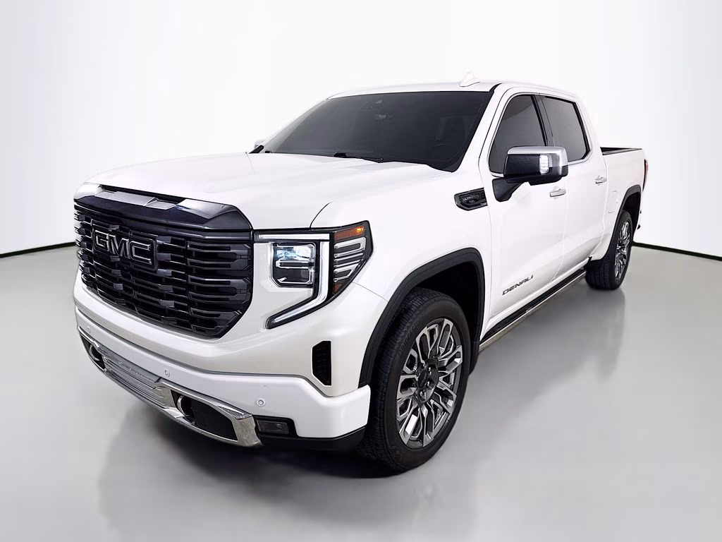 2023 White Frost Tricoat GMC Sierra 1500 Denali Ultimate 4X4 Truck