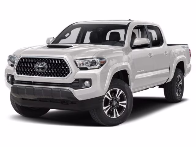 2019 Super White Toyota Tacoma TRD Sport RWD Truck
