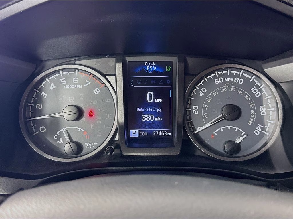 2019 Super White Toyota Tacoma TRD Sport RWD Truck