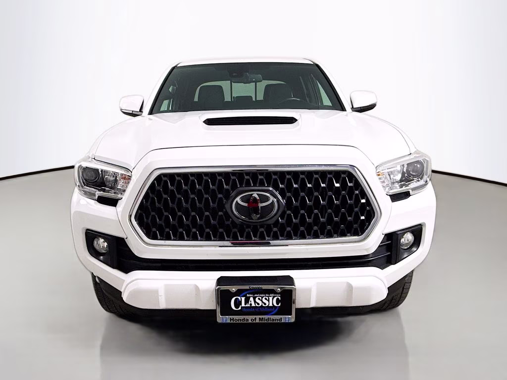 2019 Super White Toyota Tacoma TRD Sport RWD Truck