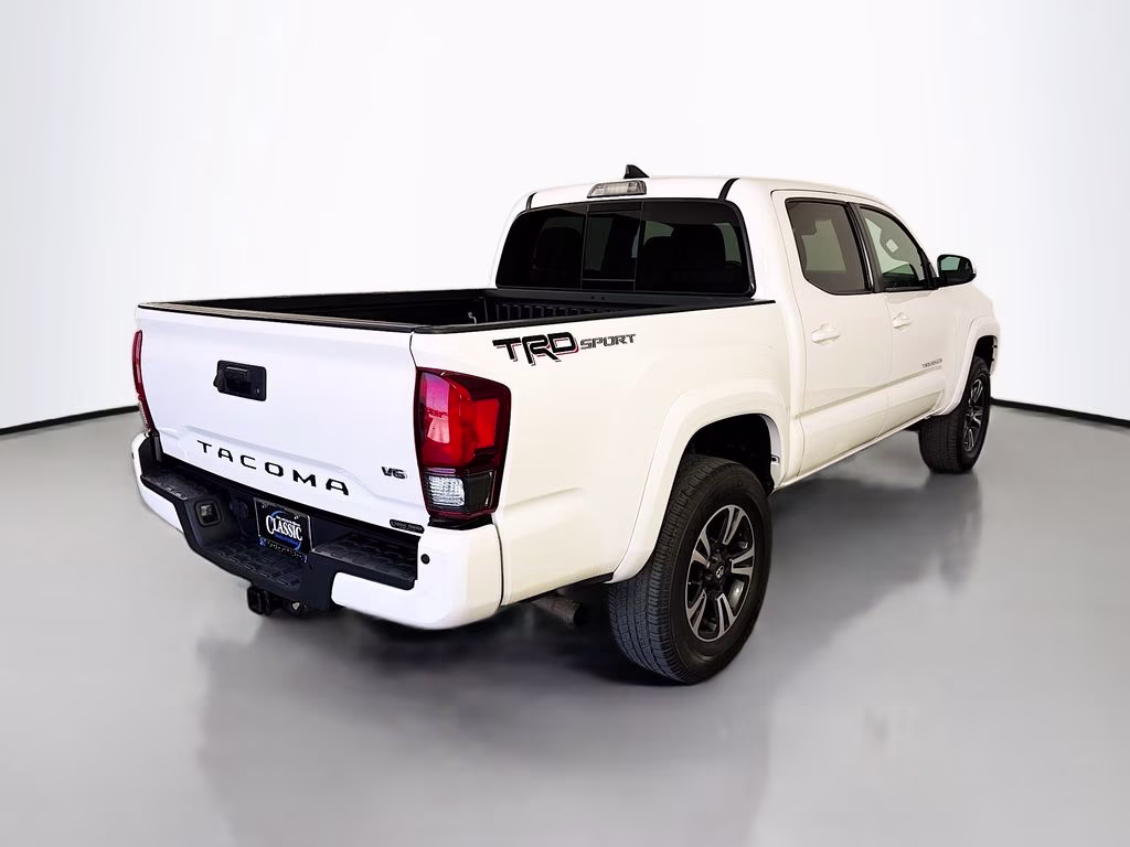 2019 Super White Toyota Tacoma TRD Sport RWD Truck