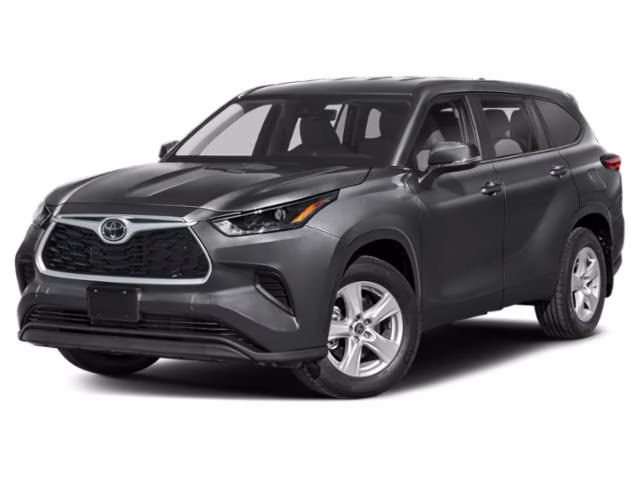 2024 Magnetic Gray Metallic Toyota Highlander LE FWD SUV