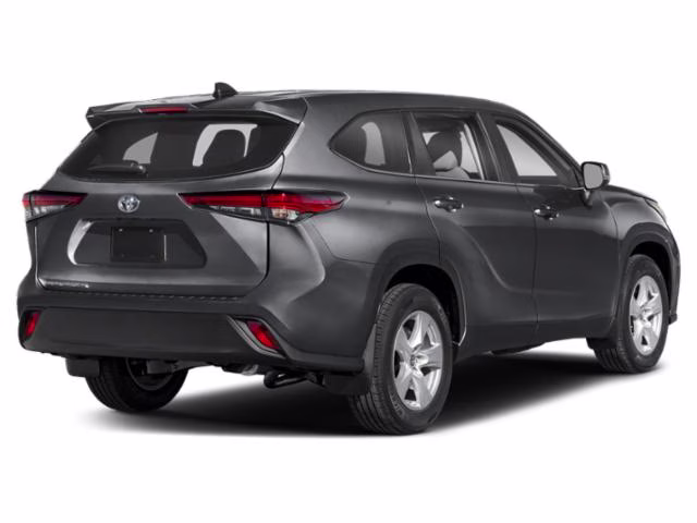 2024 Magnetic Gray Metallic Toyota Highlander LE FWD SUV