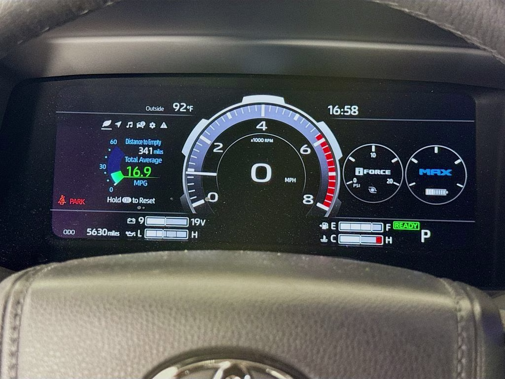 2026 Magnetic Gray Metallic Toyota Tundra Hybrid Limited 4X4 Truck