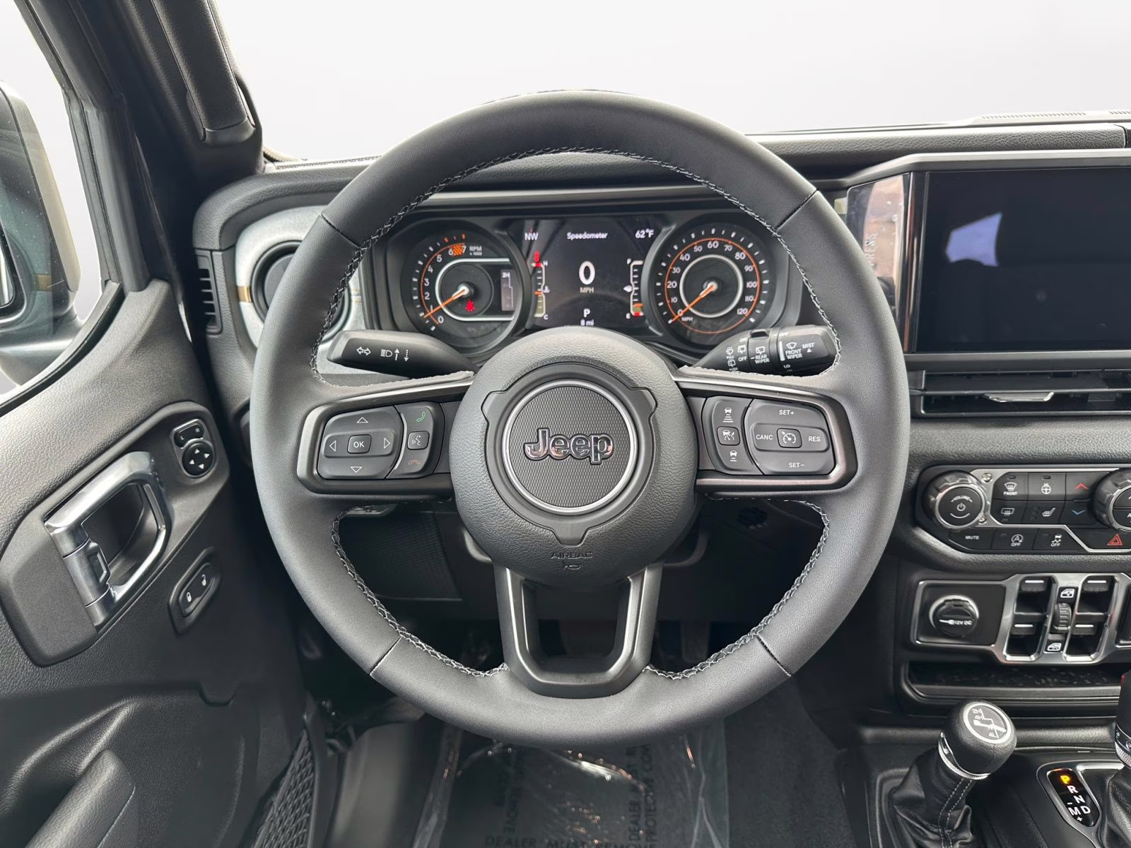 2025 Black Clearcoat Jeep Wrangler Sport S 4X4 SUV