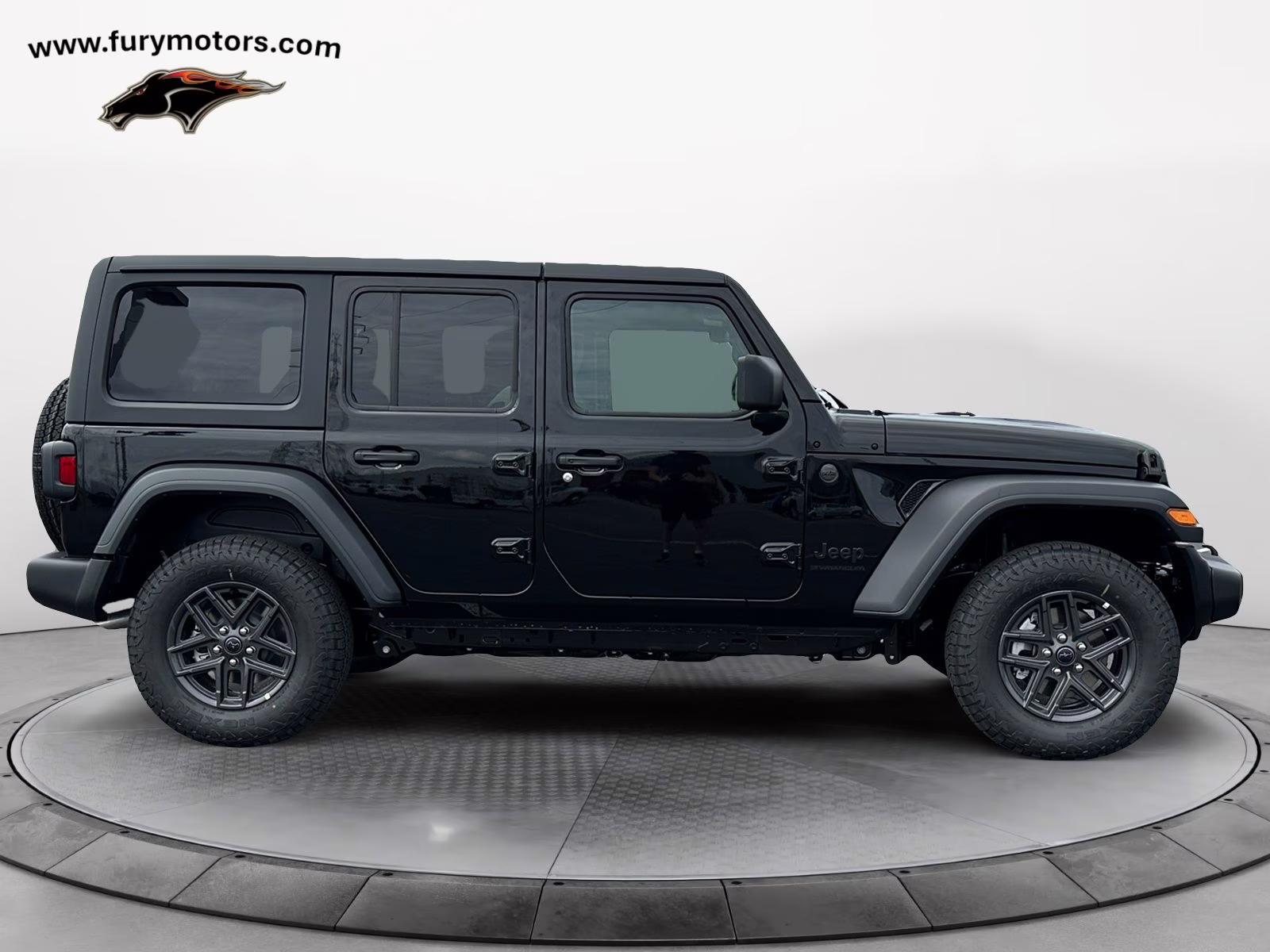 2025 Black Clearcoat Jeep Wrangler Sport S 4X4 SUV