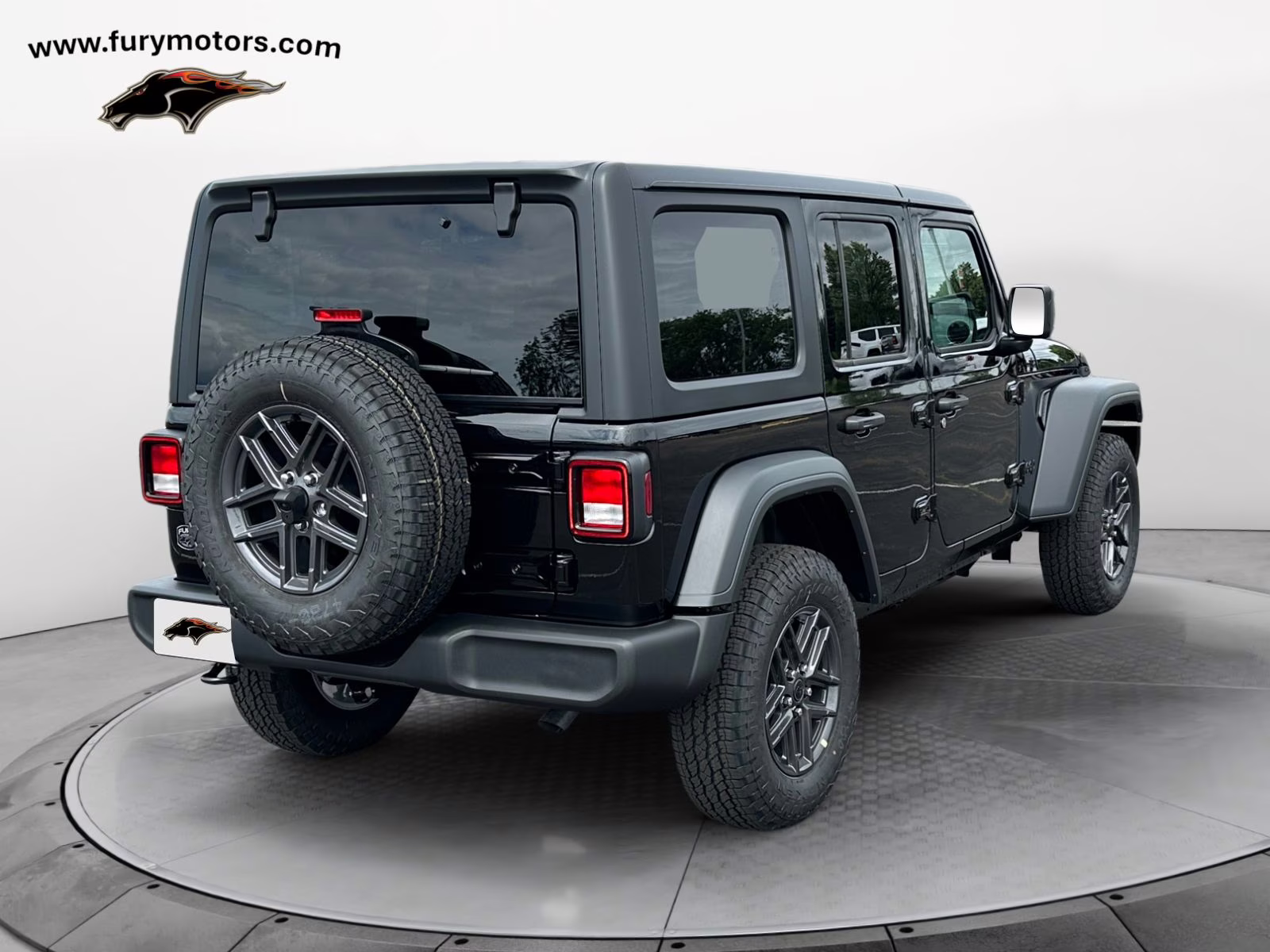 2025 Black Clearcoat Jeep Wrangler Sport S 4X4 SUV
