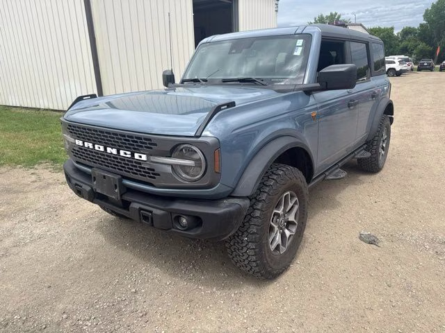 2023 Azure Gray Metallic Tri-Coat Ford Bronco Badlands 4X4 SUV