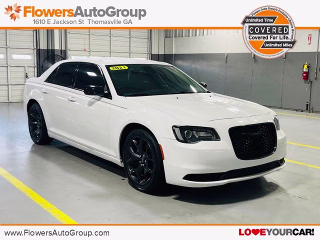 2021 Bright White Clearcoat Chrysler 300 Touring Sedan