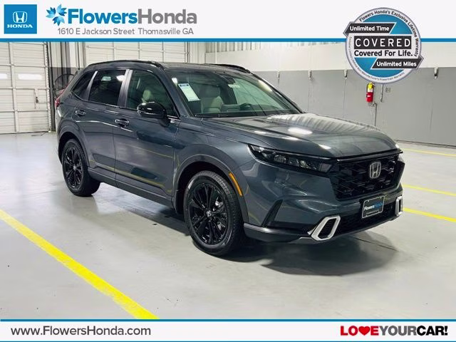 2026 Meteorite Gray Metallic Honda CR-V Hybrid Sport Touring SUV