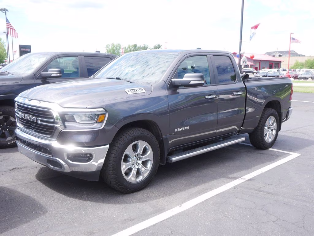 Used 2019 RAM Ram 1500 Big Horn with VIN 1C6SRFBT4KN516139 for sale in Forest Lake, Minnesota