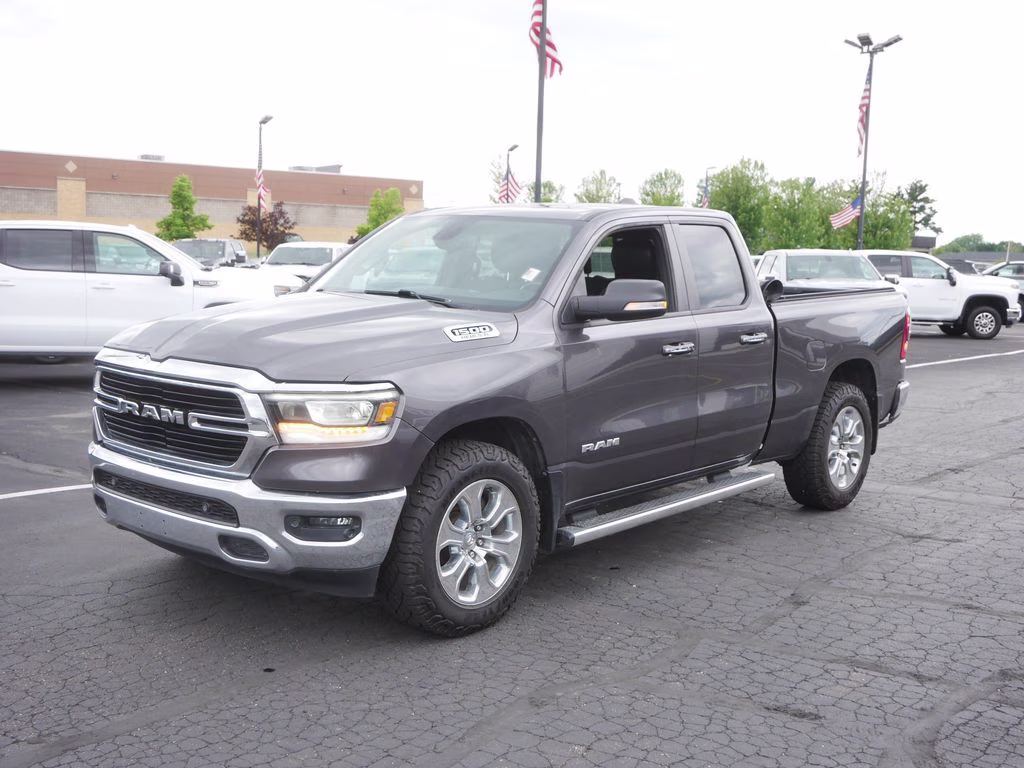 2019 Granite Crystal Metallic Clearcoat Ram 1500 Big Horn w/ Level 2 Equipment Group 4X4 Truck
