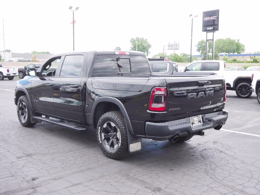 2019 Diamond Black Crystal Pearlcoat Ram 1500 Rebel 4X4 Truck