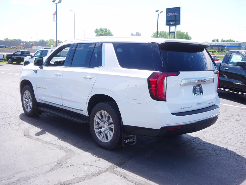 2021 White GMC Yukon Denali w/ Pano Roof & Advanced Tech Pckg 4X4 SUV