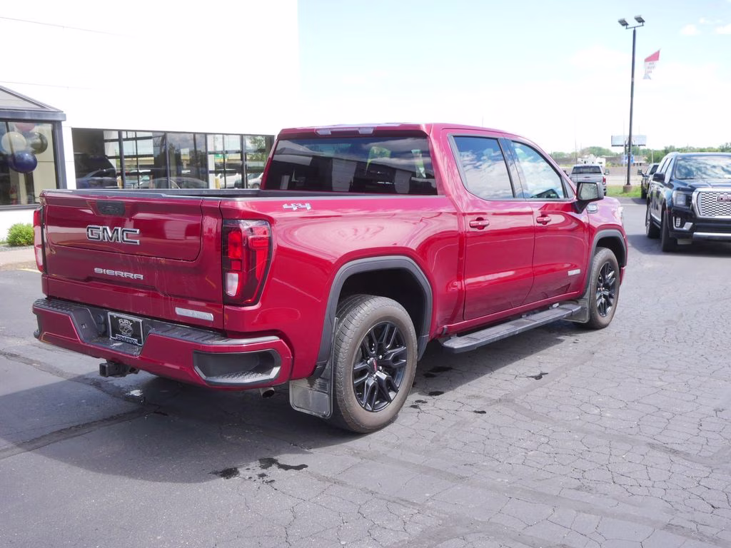 2021 Red GMC Sierra 1500 Elevation 4X4 Truck