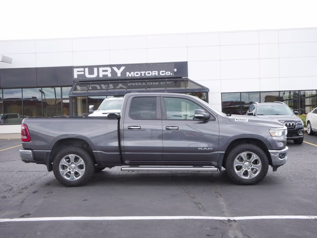 2019 Granite Crystal Metallic Clearcoat Ram 1500 Big Horn 4X4 Truck
