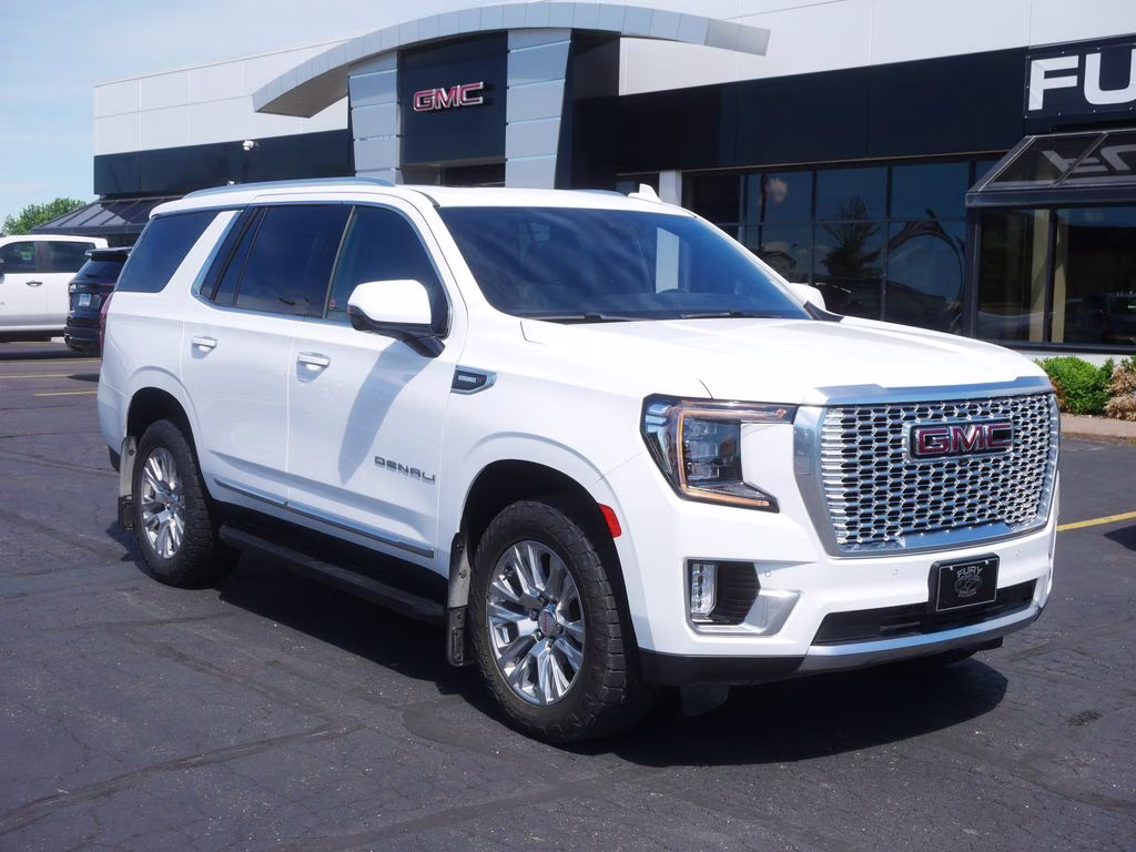 2021 White GMC Yukon Denali 4X4 SUV