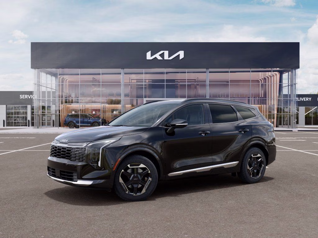 2026 Ebony Black Kia Sportage SX FWD SUV