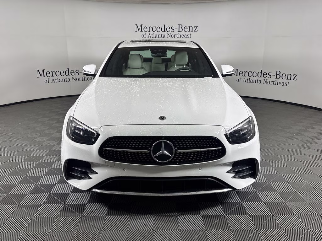 2023 Polar White Mercedes-Benz E-Class E 350 RWD Sedan