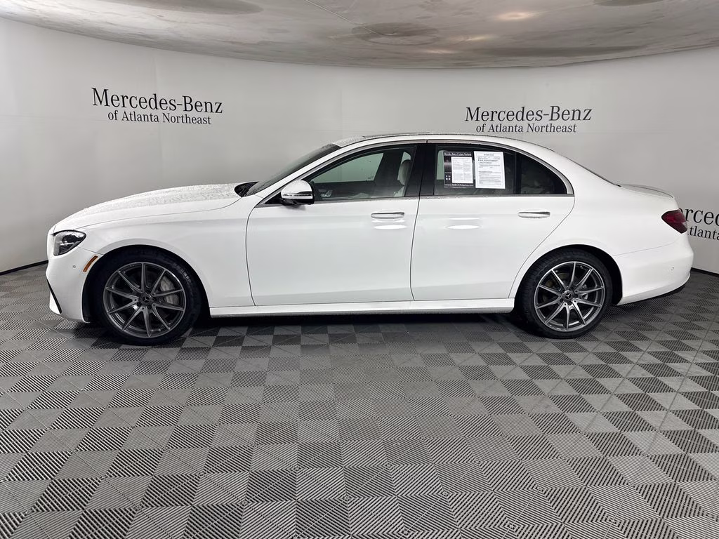 2023 Polar White Mercedes-Benz E-Class E 350 RWD Sedan