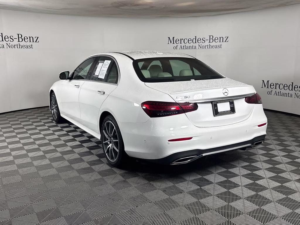 2023 Polar White Mercedes-Benz E-Class E 350 RWD Sedan