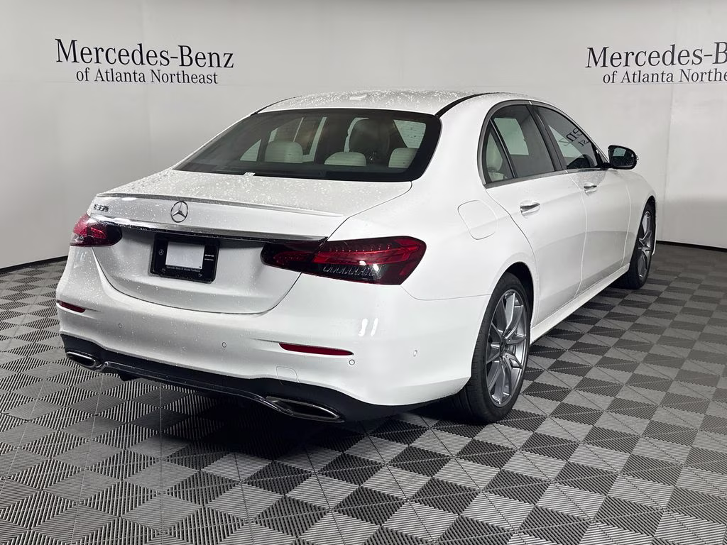 2023 Polar White Mercedes-Benz E-Class E 350 RWD Sedan