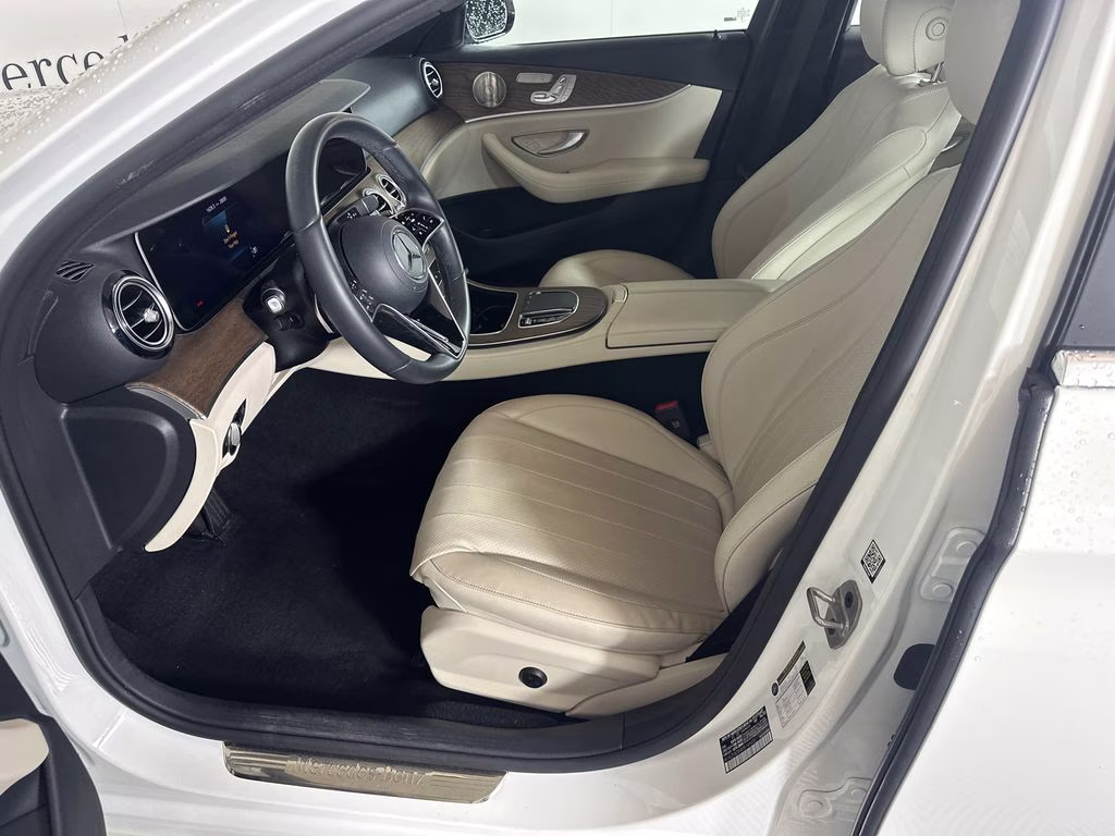2023 Polar White Mercedes-Benz E-Class E 350 RWD Sedan