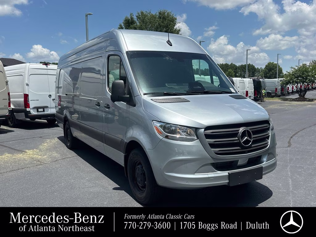 2026 Silver Mercedes-Benz Sprinter 2500 Cargo 170 WB RWD Van
