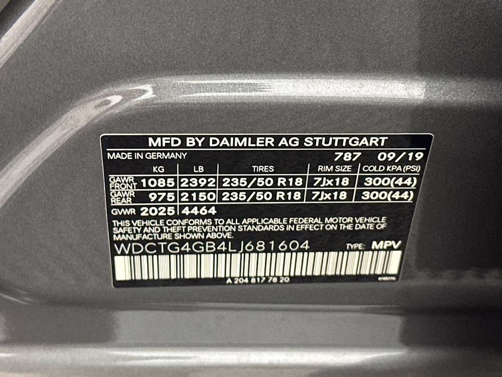 2020 Mountain Gray Metallic Mercedes-Benz GLA GLA 250 AWD SUV