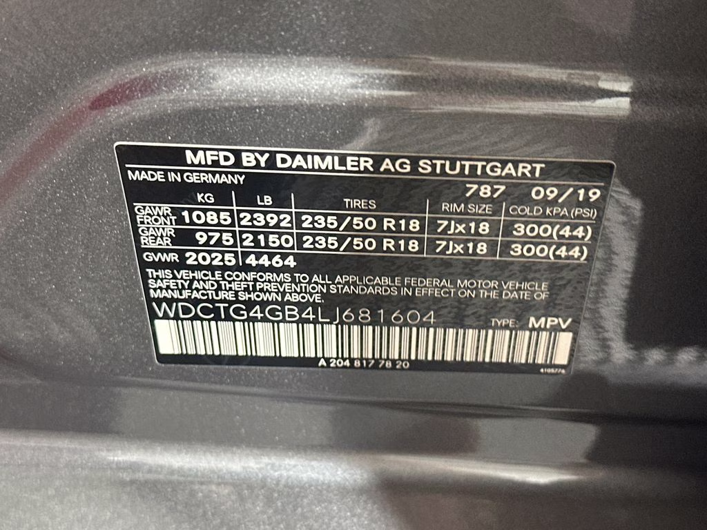 2020 Mountain Gray Metallic Mercedes-Benz GLA GLA 250 AWD SUV