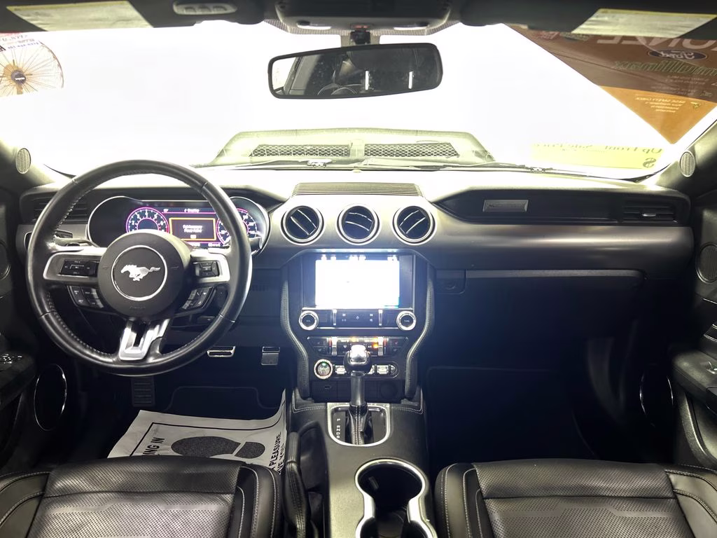 2019 Oxford White Ford Mustang EcoBoost Premium RWD Coupe