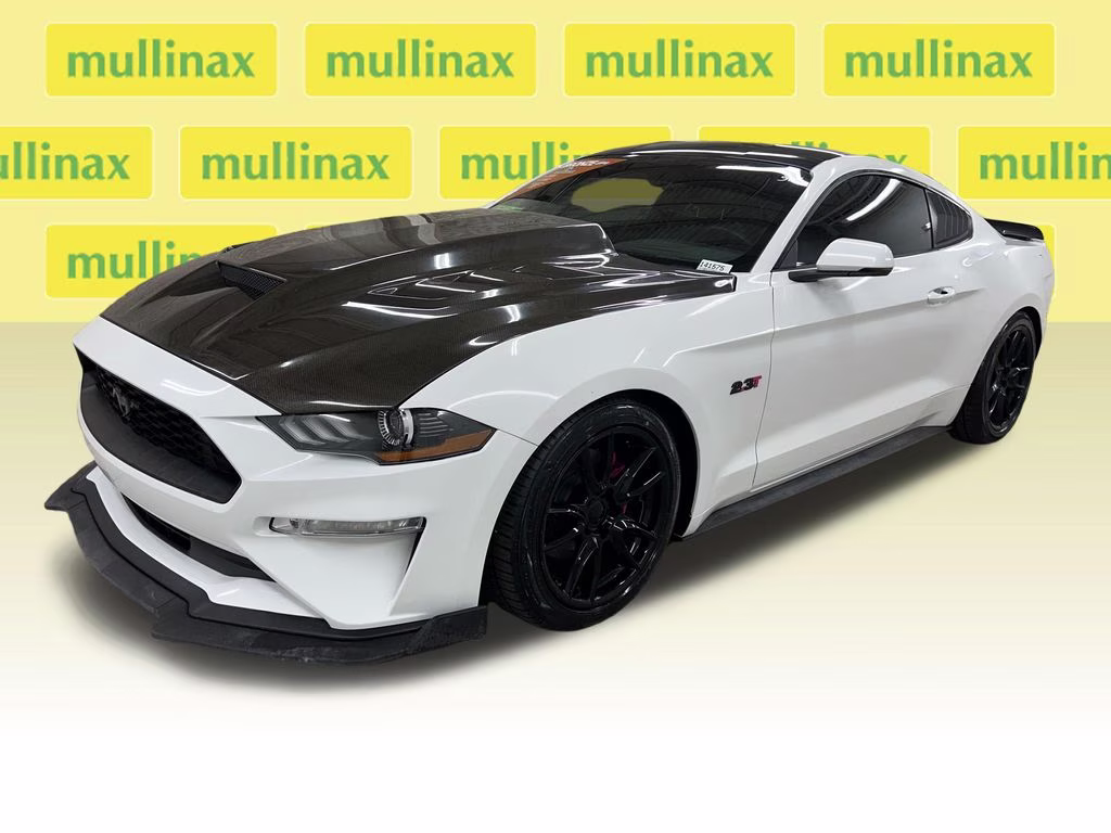 2019 Oxford White Ford Mustang EcoBoost Premium RWD Coupe