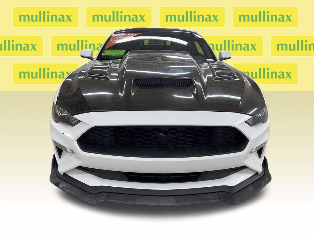 2019 Oxford White Ford Mustang EcoBoost Premium RWD Coupe