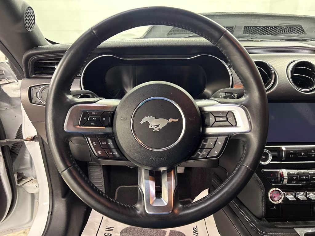 2019 Oxford White Ford Mustang EcoBoost Premium RWD Coupe