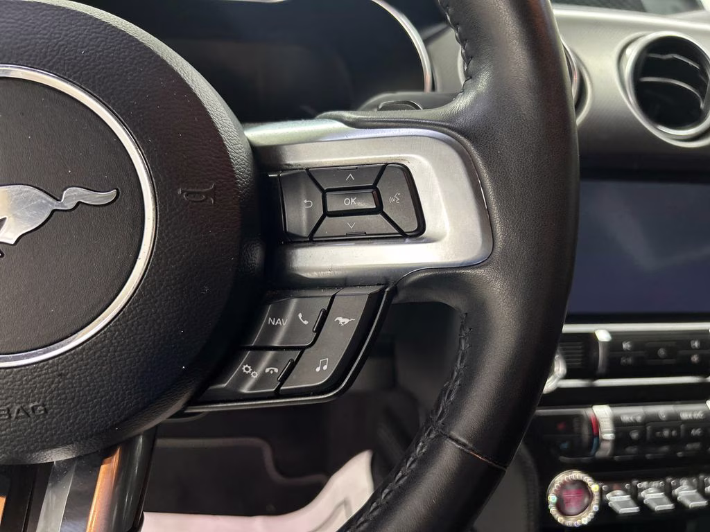 2019 Oxford White Ford Mustang EcoBoost Premium RWD Coupe