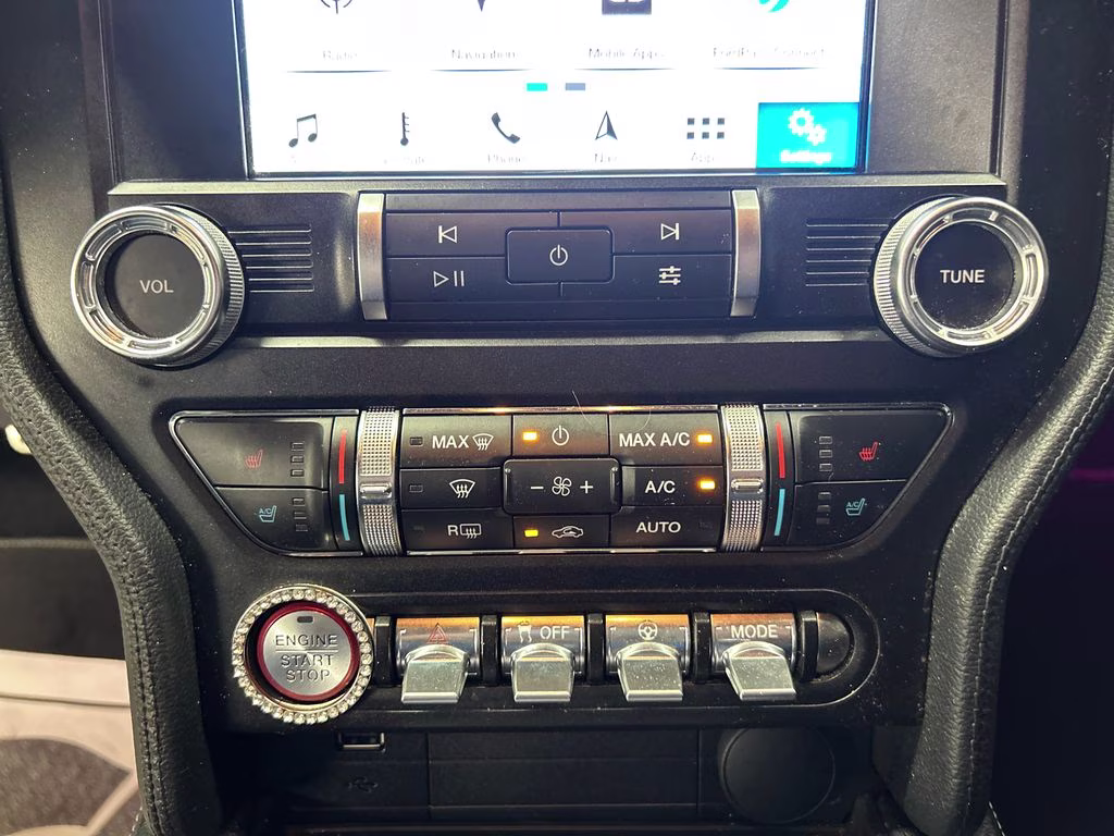 2019 Oxford White Ford Mustang EcoBoost Premium RWD Coupe