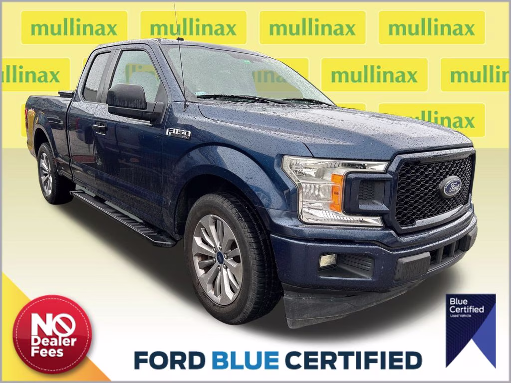 2018 Blue Jeans Metallic Ford F-150 XL RWD Truck